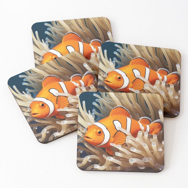 Item preview, Clownfish among anemones. Underwater artwork. Color sketch style  designed and sold by Andrey-Myagkov.