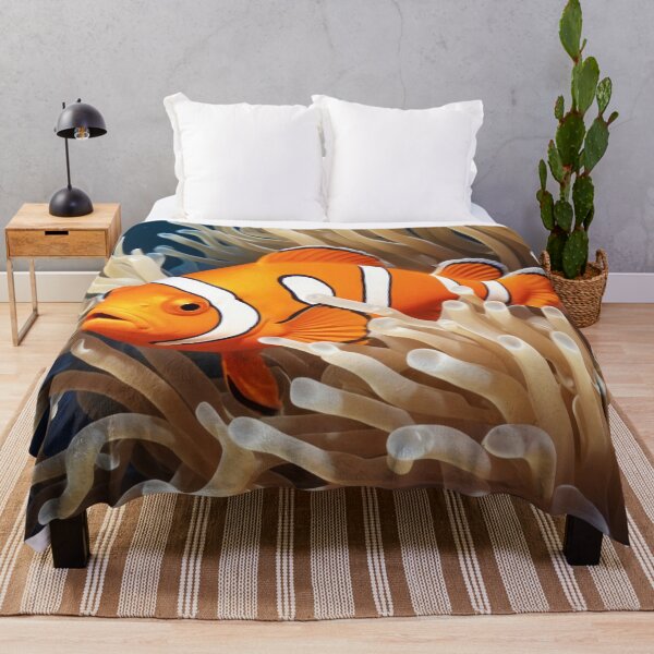 Item preview, Clownfish among anemones. Underwater artwork. Color sketch style  designed and sold by Andrey-Myagkov.