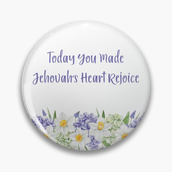 Item preview, Today You Made Jehovah's Heart Rejoice JW Baptism Gift designed and sold by Kishaprints.