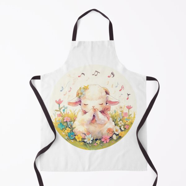 Item preview, Cute Lamb Listening to music // Loving Lamb Animal // Sheep designed and sold by SMARTKIT DESIGNAGENCY.