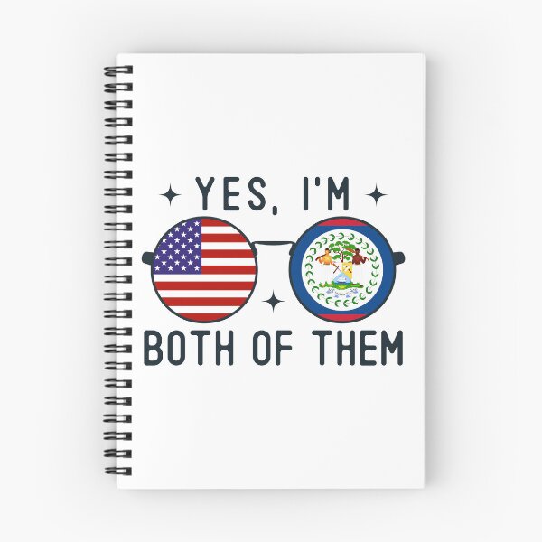 Item preview, Yes I'm Both Of Them American Belizean designed and sold by OX-tright.