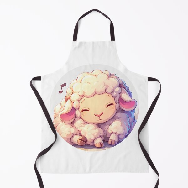 Item preview, Cute Lamb Listening to music // Loving Lamb Animal // Sheep designed and sold by SMARTKIT DESIGNAGENCY.