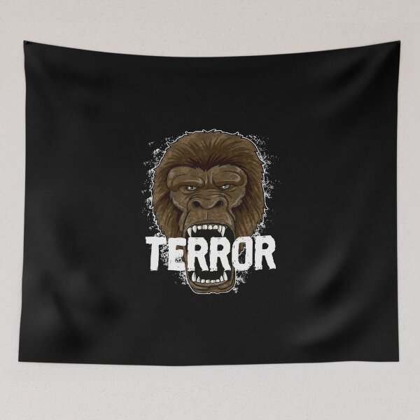 Item preview, Monkey Terror - Gorilla Monkey Primate Zoo Alphatier designed and sold by anziehend.