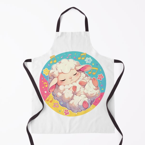 Item preview, Cute Lamb Listening to music // Loving Lamb Animal // Sheep designed and sold by SMARTKIT DESIGNAGENCY.