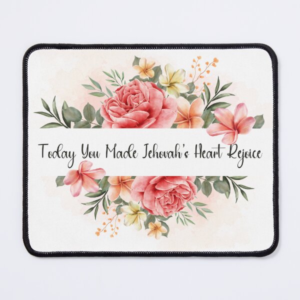 Item preview, Today You Made Jehovah's Heart Rejoice JW Baptism Gift designed and sold by Kishaprints.