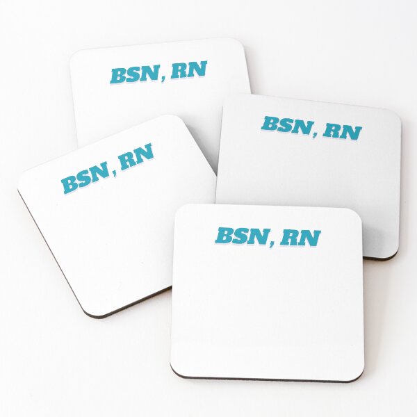 Item preview, Blue BSN NURSE sticker  designed and sold by smellbellart3.