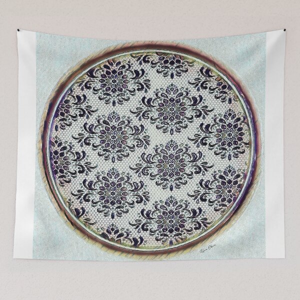 Item preview, Retro lace circle designed and sold by Hen-C-Art.
