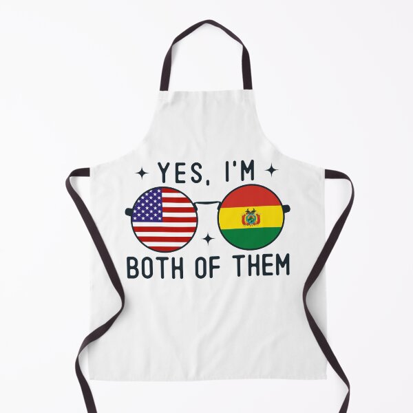Item preview, Yes I'm Both Of Them American Bolivian designed and sold by OX-tright.