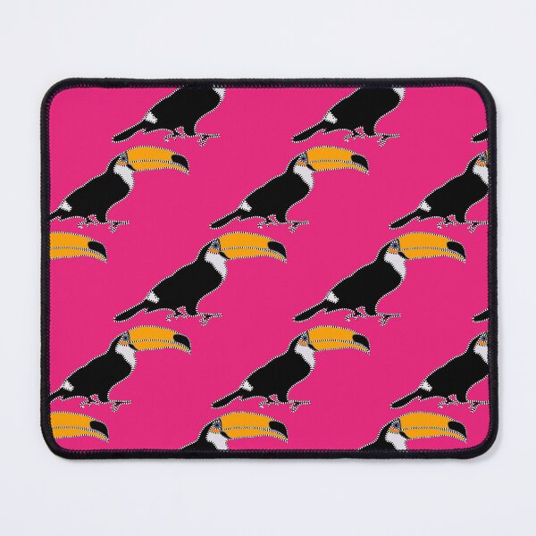 Item preview, Toucans pink background new scale designed and sold by Tatiana Ribeiro.