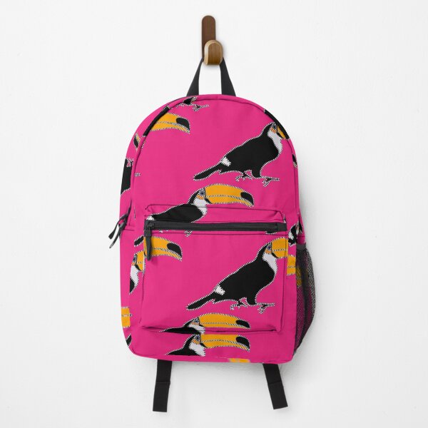 Item preview, Toucans pink background new scale designed and sold by Tatiana Ribeiro.
