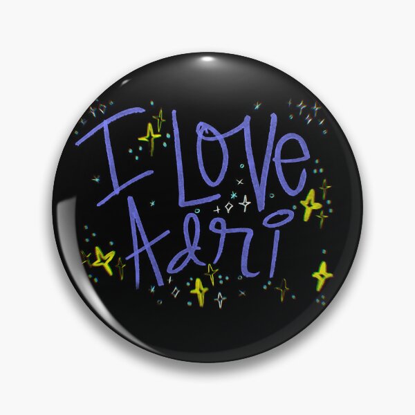 Item preview, I LOVE ADRI NAME PURPLE designed and sold by GIVENGRACE.ART.