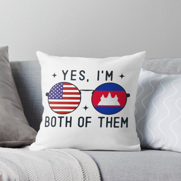Item preview, Yes I'm Both Of Them American Cambodian designed and sold by OX-tright.