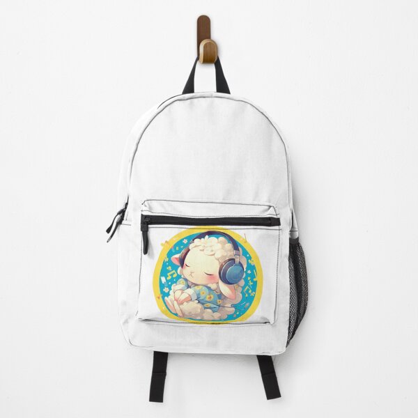 Item preview, Cute Lamb Listening to music // Loving Lamb Animal // Sheep designed and sold by SMARTKIT DESIGNAGENCY.