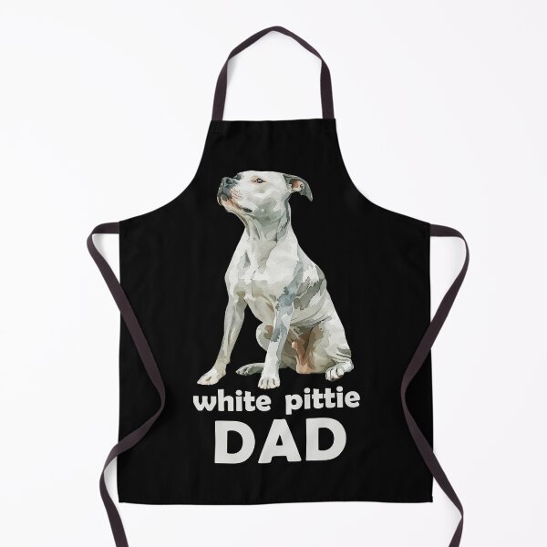 Item preview, white pittie DAD designed and sold by EmeraldeaArt.