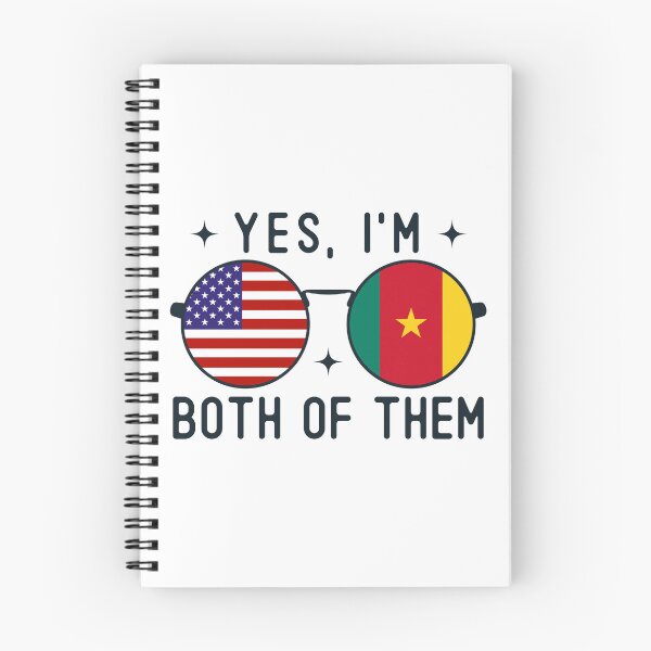 Item preview, Yes I'm Both Of Them American Cameroonian designed and sold by OX-tright.
