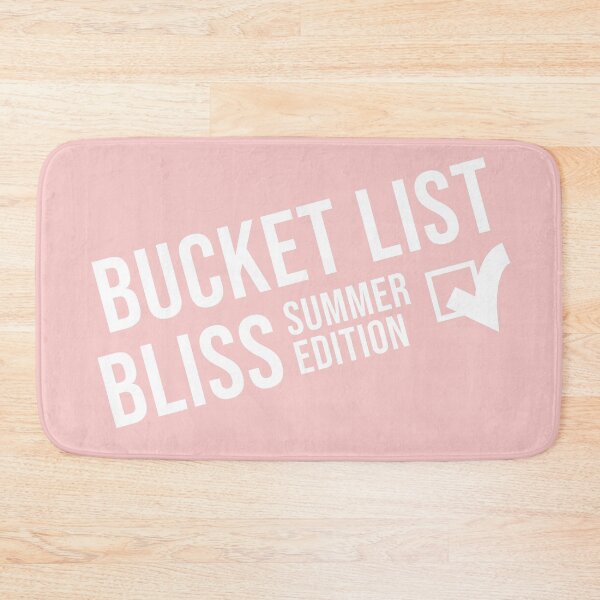 Item preview, Summer bucket list milenial pink designed and sold by Matoforma.