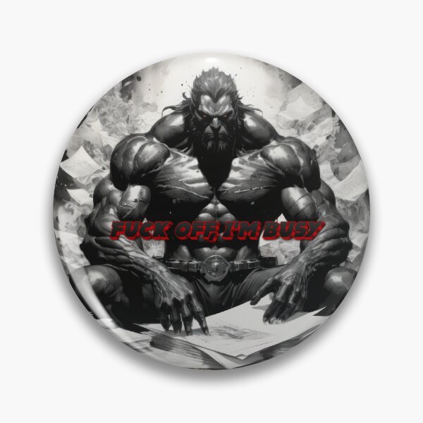 Item preview, The Beast at Work: F*ck Off, I'm Busy designed and sold by PepeVader.