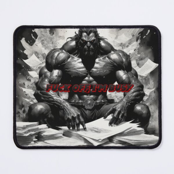 Item preview, The Beast at Work: F*ck Off, I'm Busy designed and sold by PepeVader.