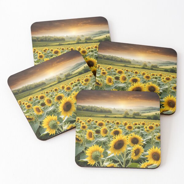 Item preview, Sunflower field designed and sold by SALUdesign.