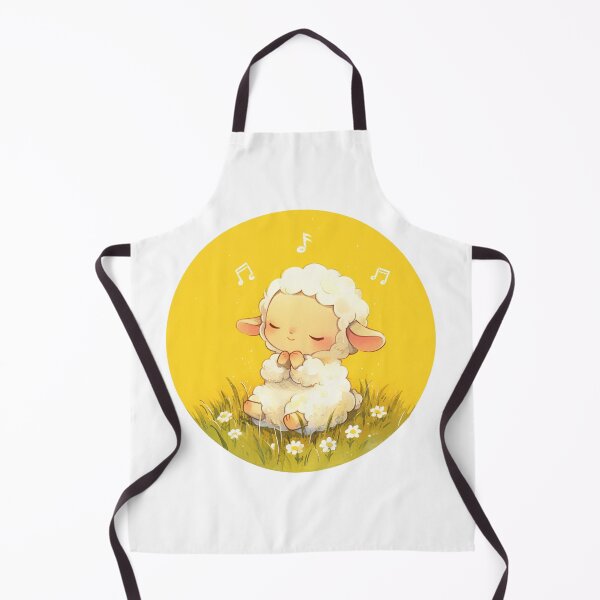 Item preview, Cute Lamb Listening to music // Loving Lamb Animal // Sheep designed and sold by SMARTKIT DESIGNAGENCY.