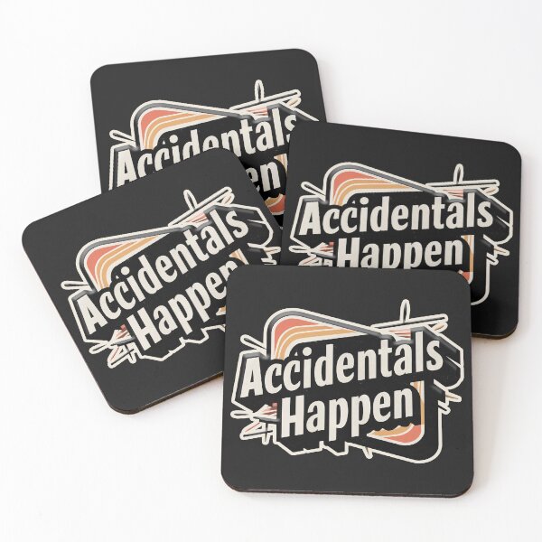 Item preview, ''Accidentals Happen'' Funny Singer, Musician T-Shirt designed and sold by Witty Shirts.