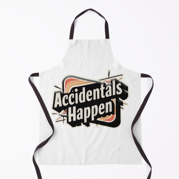 Item preview, ''Accidentals Happen'' Funny Singer, Musician T-Shirt designed and sold by Witty Shirts.