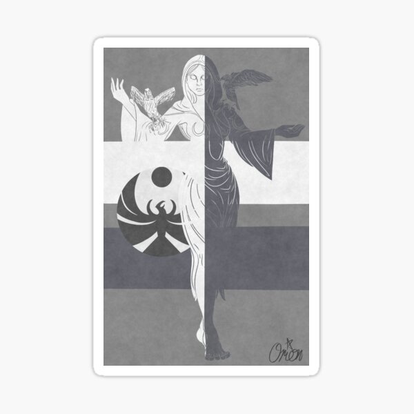 Nocturnal Daedric Prince Design Sticker