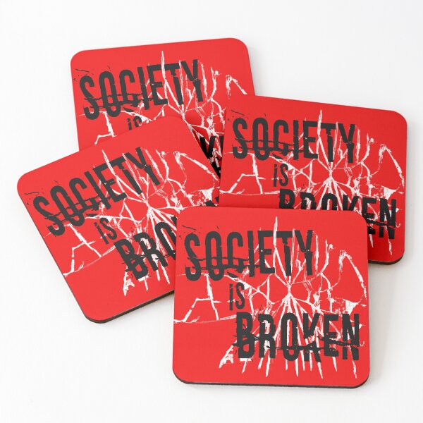 Item preview, Society Is Broken designed and sold by Smile4theTamara.