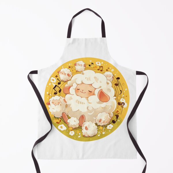 Item preview, Cute Lamb Listening to music // Loving Lamb Animal // Sheep designed and sold by SMARTKIT DESIGNAGENCY.