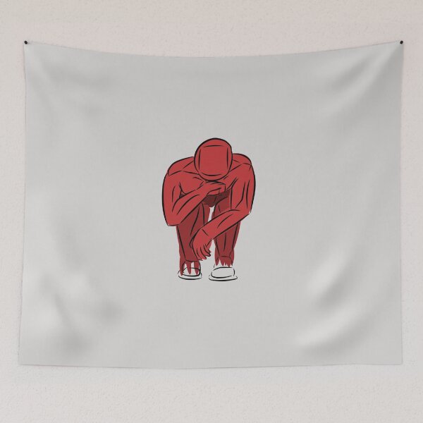 Item preview, Man in a Sad Mood designed and sold by Stipper Store.