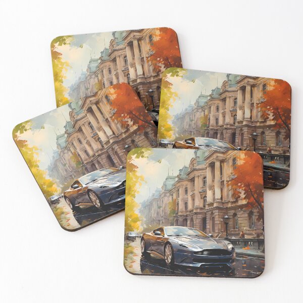 Item preview,  Silver Aston Martin DB9 Bond Style Streets Of Great Britain designed and sold by RevUpDesign.