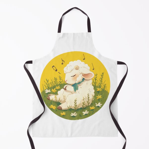 Item preview, Cute Lamb Listening to music // Loving Lamb Animal // Sheep designed and sold by SMARTKIT DESIGNAGENCY.