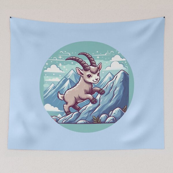 Item preview, Playful Ibex Adventure designed and sold by GraceCreation.