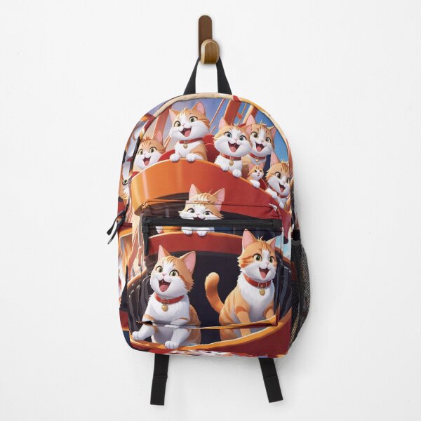Item preview, Kittens Ride on a Rollercoaster designed and sold by M-Y-A-R-T-.