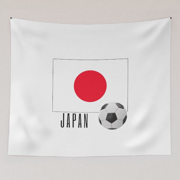 Item preview, Flag of Japan with a Football designed and sold by Frasmosa.