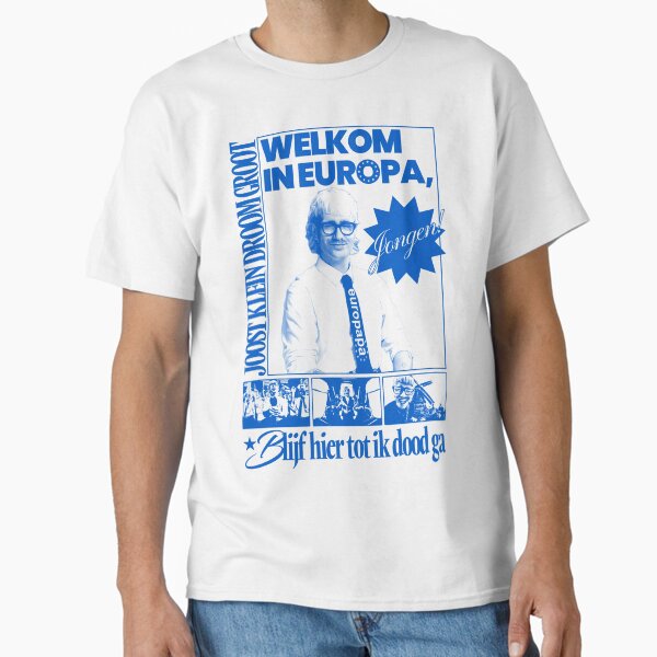 Aperçu de l'œuvre Concours Eurovision de la chanson Joost Klein 2024 Pays-Bas Merch Europapa créée et vendue par pappagayo.
