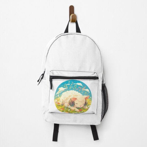 Item preview, Cute Lamb Listening to music // Loving Lamb Animal // Sheep designed and sold by SMARTKIT DESIGNAGENCY.