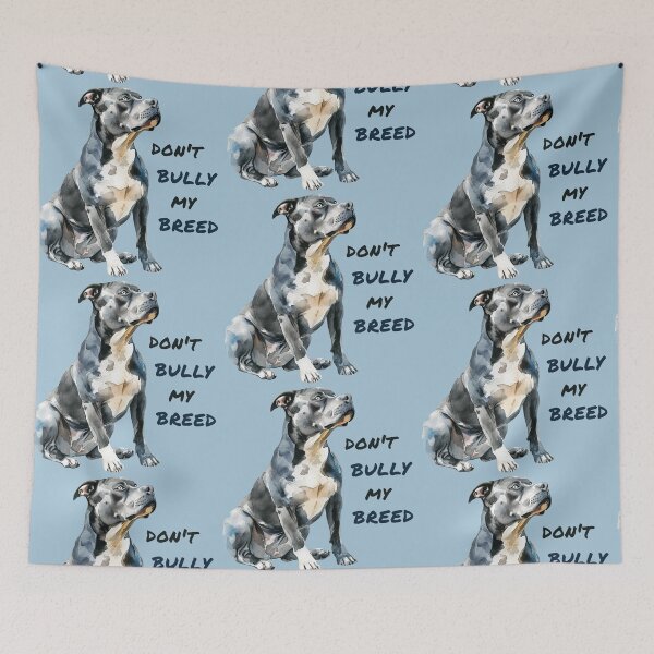 Item preview, don't bully my breed - pitbull designed and sold by EmeraldeaArt.