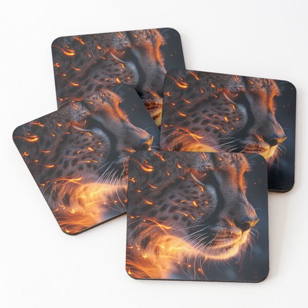 Item preview, Magical Cheetah at Night designed and sold by OccultDreams.