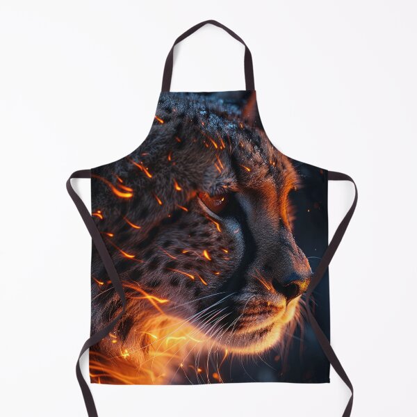 Item preview, Magical Cheetah at Night designed and sold by OccultDreams.