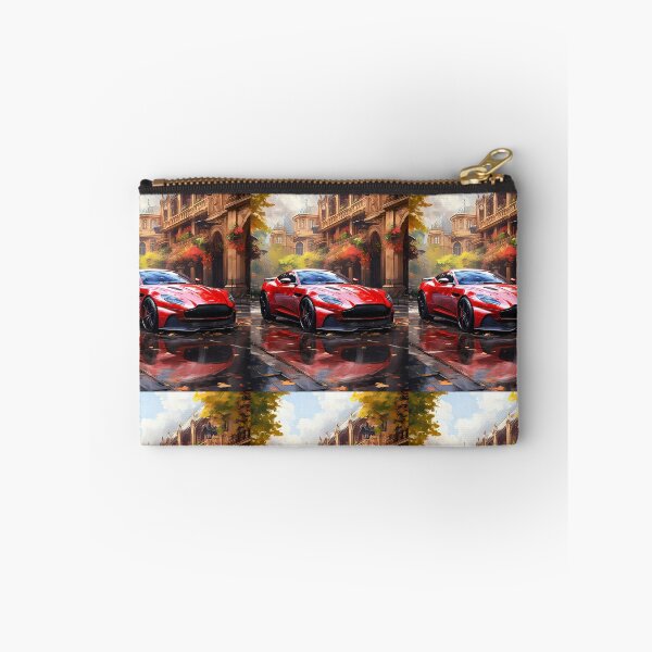 Item preview, Red Aston Martin DB11 AMR Autumn Elegance & Classic Architecture designed and sold by RevUpDesign.