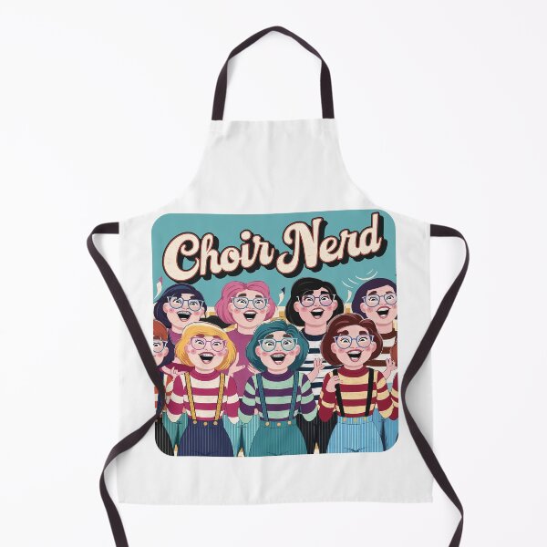 Item preview, Vintage Retro ''Choir Nerd'' Funny Choir Singer Musician T-Shirt designed and sold by Witty Shirts.