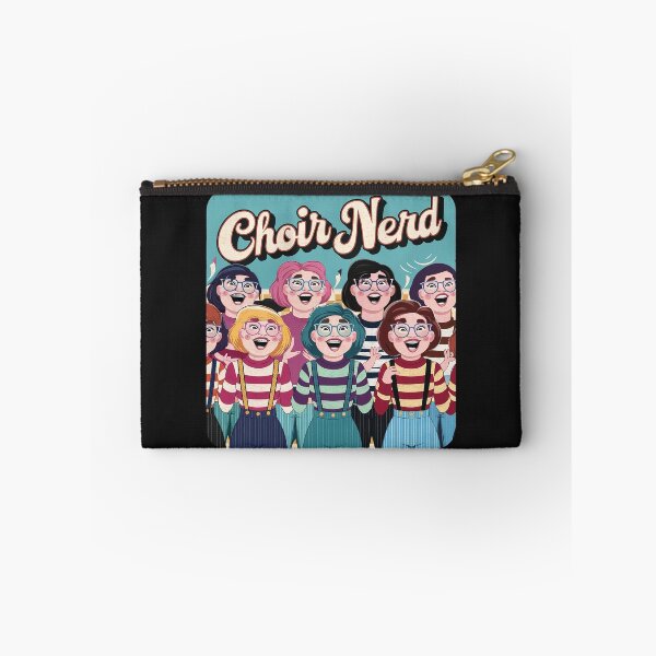 Item preview, Vintage Retro ''Choir Nerd'' Funny Choir Singer Musician T-Shirt designed and sold by Witty Shirts.