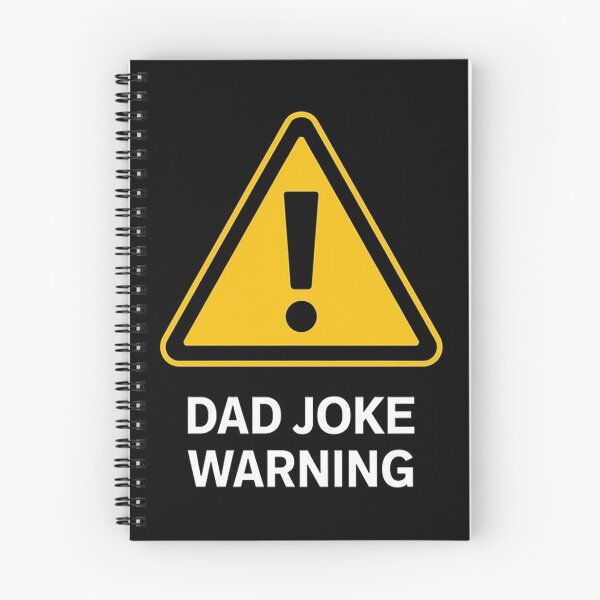 Item preview, DAD JOKE WARNING designed and sold by likbatonboot.