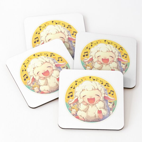 Item preview, Cute Lamb Listening to music // Loving Lamb Animal // Sheep designed and sold by SMARTKIT  DESIGNAGENCY.