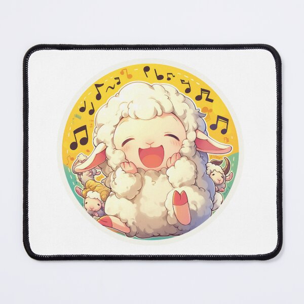 Item preview, Cute Lamb Listening to music // Loving Lamb Animal // Sheep designed and sold by SMARTKIT  DESIGNAGENCY.