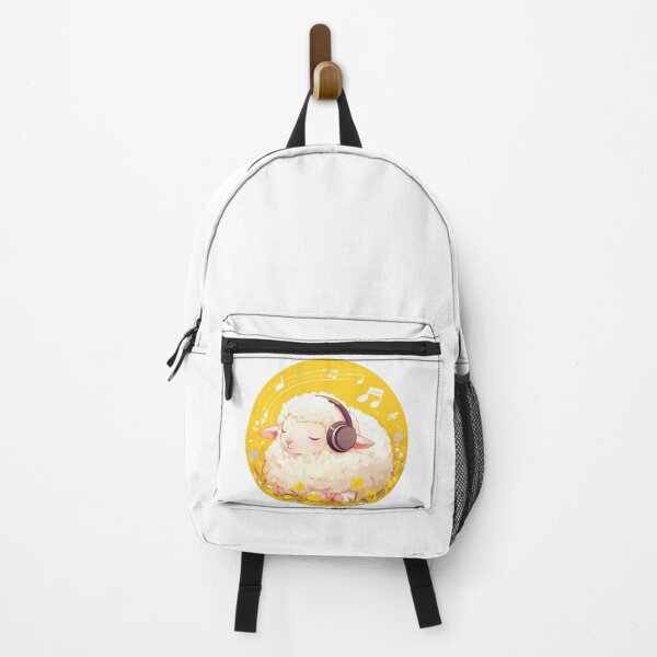 Item preview, Cute Lamb Listening to music // Loving Lamb Animal // Sheep designed and sold by SMARTKIT DESIGNAGENCY.