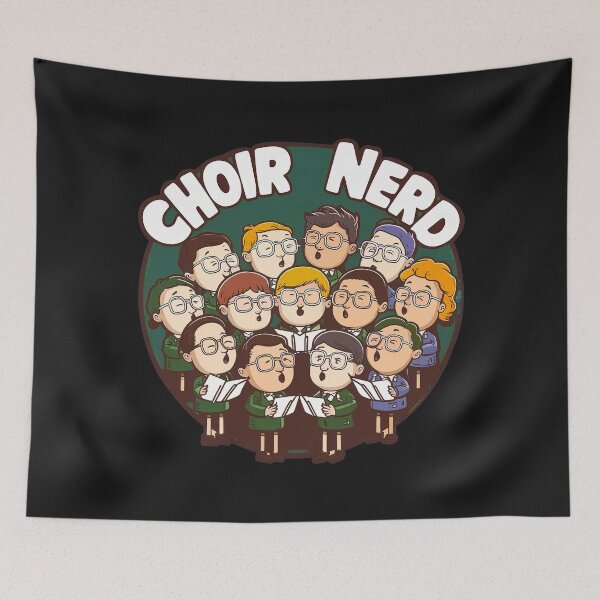 Item preview, ''Choir Nerd'' Funny Choir Singer Musician T-Shirt designed and sold by Witty Shirts.