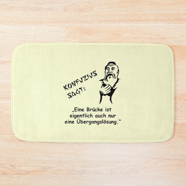 Item preview, Confucius says: A bridge is only a temporary solution designed and sold by ARTmanhART.