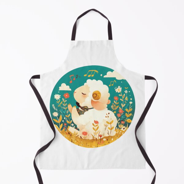 Item preview, Cute Lamb Listening to music // Loving Lamb Animal // Sheep designed and sold by SMARTKIT DESIGNAGENCY.